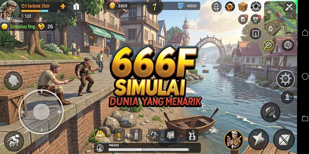 Tampilan menarik dari gameplay <strong>666F</strong> yang penuh petualangan.