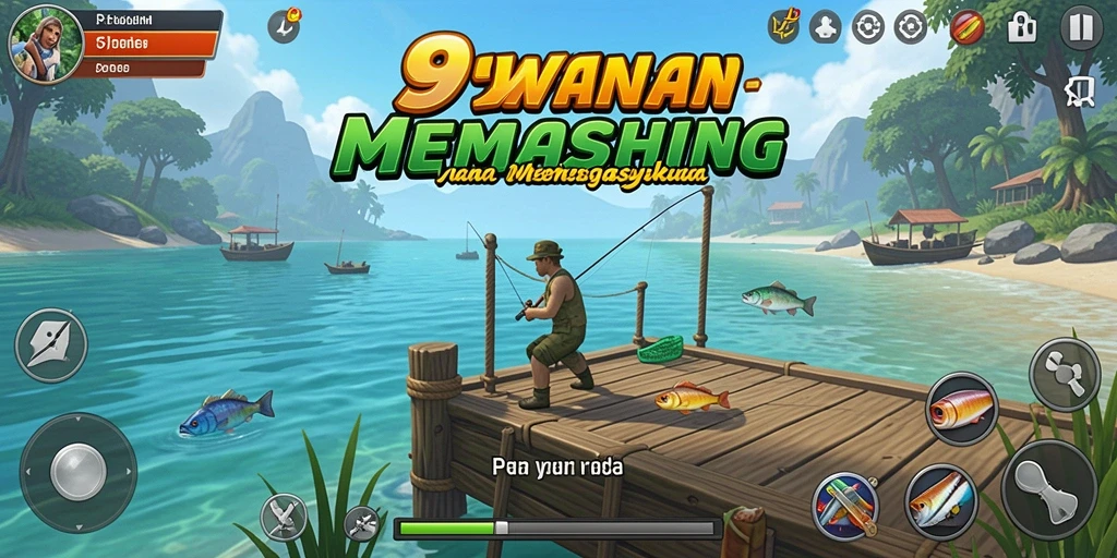 Tangkapan ikan yang memukau dalam gameplay 9WIN.