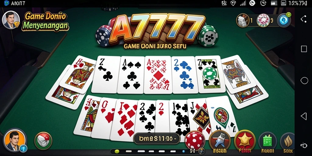 Tampilan gameplay A7777 yang seru dan interaktif.