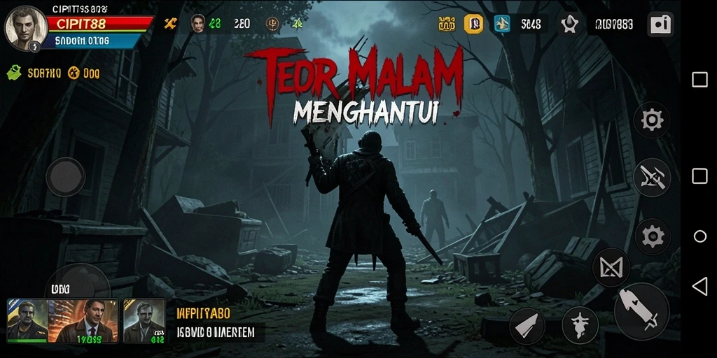Tampilan mendebarkan dari gameplay CIPIT88 saat menghadapi kegelapan.