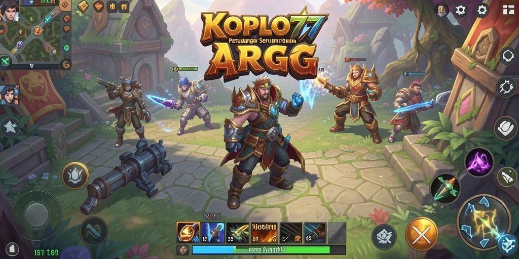 Tampilan gameplay KOPLO77 yang menarik dan seru.