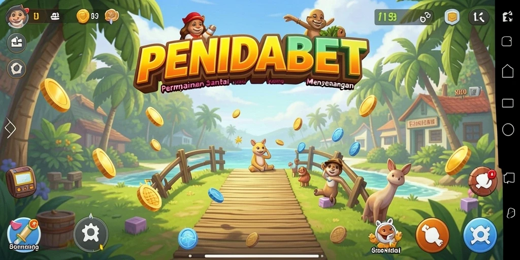 Tampilan gameplay PENIDABET yang seru dan menantang.